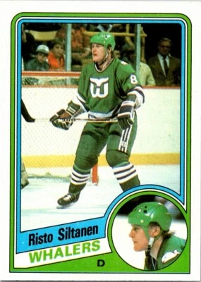 1984-85 Topps #61 Risto Siltanen Hartford Whalers Free Shipping! - Image 1 of 2
