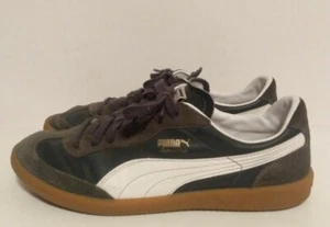 Puma Mens Super Liga OG Retro Sneakers Navy/ White 356999 09 Lace Up Low Top 10 - Picture 1 of 11