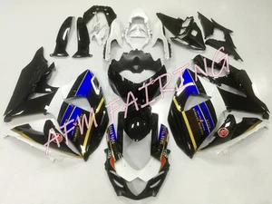 Black Blue Viru ABS Injection Mold Bodywork Fairing Kit for GSXR1000 2009-2016 - Picture 1 of 8