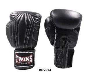 Guantes de Boxeo Especiales Gemelos Cuero Hecho en Muay Thai TH BGVL14 Marrón Talla 10-16oz - Imagen 1 de 10