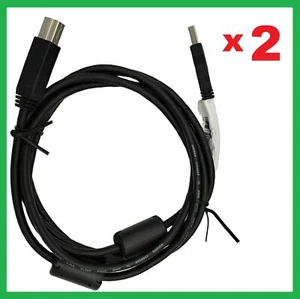 (2) USB 3.0 Cable  Type A to Type B Ports HP-917468-0011928 6 Ft - Picture 1 of 4
