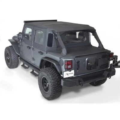 Rampage 990235 se adapta a Jeep Wrangler (Jk) 2007-2018 2 puertas Trailview techo Tonneau - B Foto 1 de 3