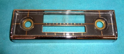 Dodge 330 440 500 Polara 1962 carrocería B tablero radio bisel "astrofónico"/"Dodge" encendido Foto 1 de 4