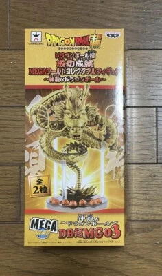 Figura Coleccionable Dragon Ball Super MEGA World Shenron y Dragon Ball B Japón Foto 1 de 4