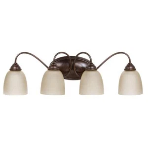 Sea Gull Lemont 4 Light 29 inch Bath Vanity, Burnt Sienna, 44319-710 - Picture 1 of 1