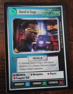 Star Trek CCG - Reflections - Geordi La Forge - SR Foil - Bild 1 von 1