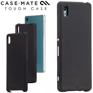 GENUINE CaseMate Sony Xperia Z3 + PLUS Tough Case Cover Black | CM032671 - Picture 1 of 2