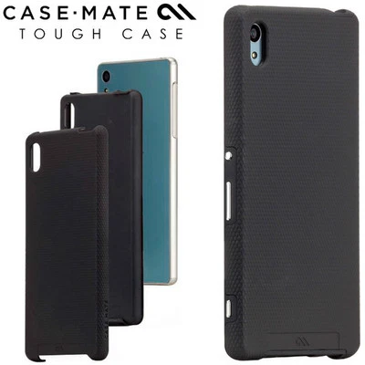 GENUINE CaseMate Sony Xperia Z3 + PLUS Tough Case Cover Black | CM032671 - Image 1 of 2