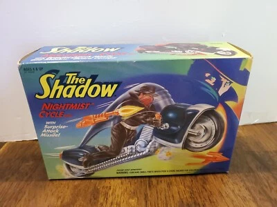 Vintage 1994 Nightmist Cycle w Attack Missile The Shadow Movie Kenner New In Box - Image 1 of 4