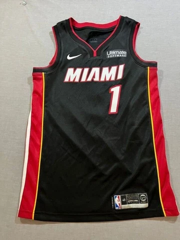 Miami Heat Chris Bosh Nike Jersey Adult Small Black Sleeveless Pullover Mens Cover
