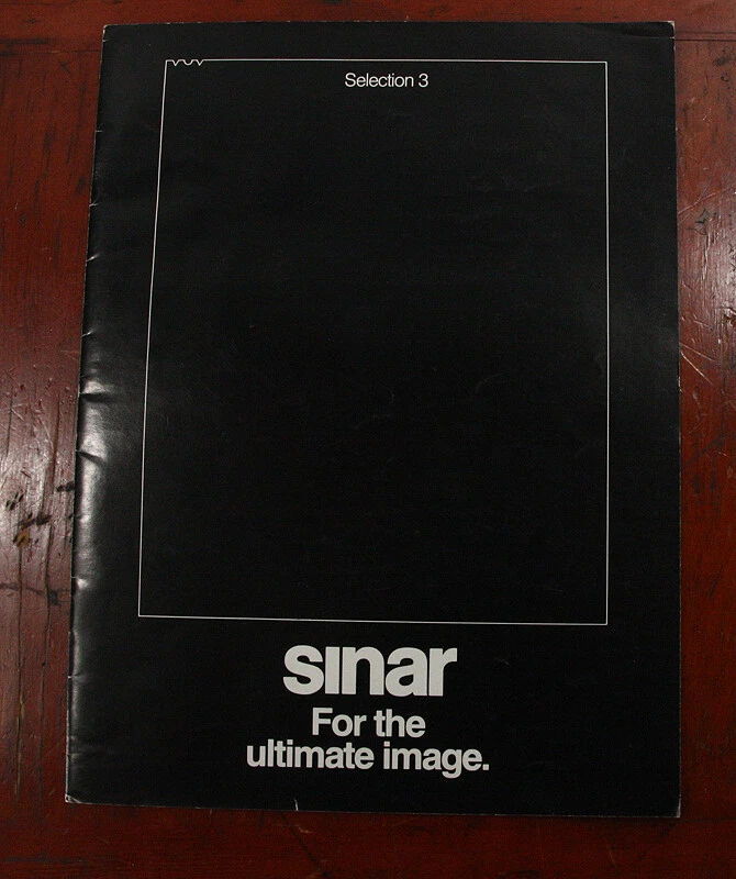 SINAR SELECTION 3 SALES BROCHURE 158.82/5.40.038E/219117 - Image 1 of 1