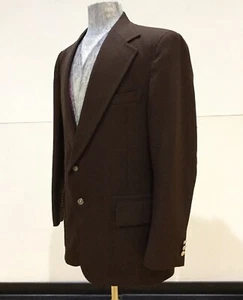 Giacca blazer vintage Arnold Palmer marrone pied de poule cappotto tuta avvocato wallachs - Foto 1 di 10