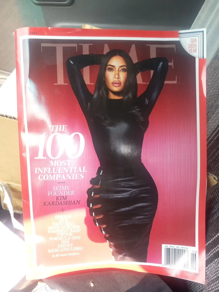 Time Magazine July 3, 2023 Kim Kardashian 100 Most Influential Companies￼ - Image 1 of 1