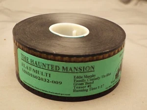 35mm Film Movie Trailer Teaser #1 (Flat) The Haunted Mansion - Foto 1 di 1