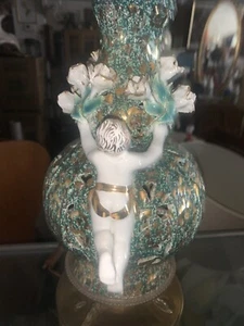 vintage lamp with Cherubs - Picture 1 of 7