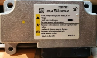 2006-2011 BUICK LUCERNE Aribag SRS Module Service, Reset, Repair  - Image 1 of 2