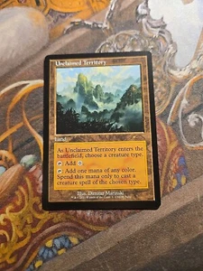 Territorio non reclamato Retro MTG Promo - Giocato - - Foto 1 di 2