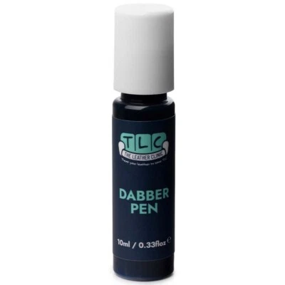 THE LEATHER CLINIC BLU SCURO pelle vernice ritocco penna dabber divano borsa scarpe graffi auto