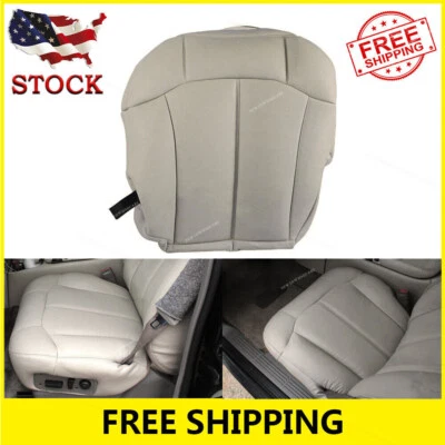 Cubierta de asiento inferior del conductor color tostado 522 Fit 1999-2002 Chevy Tahoe Suburban 1500 2500 Foto 1 de 4
