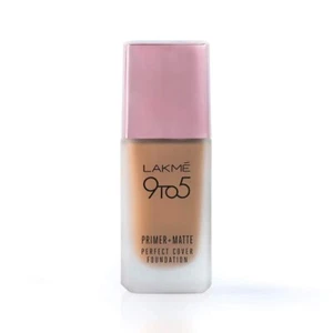 Lakme 9To5 Primer Matte Perfect Cover Foundation, C280 Cool Tan, 25 ml - Picture 1 of 4