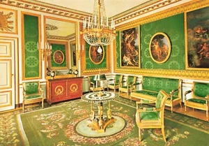 Color Versailles Postcard Cabinet de travail de l'Empereur Emporer's Office - Imagen 1 de 2