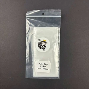 SOLID PVA BAG FAST MELT 60 X 130mm SPECIAL OFFER 250/500 BAGS - CARP KING VALUE - Picture 1 of 1