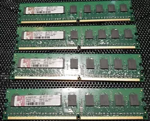 Kingston KW579C-ELF 4GB Server Kit 4x1GB DDR2 PC2-6400E 800MHz ECC Registered - Picture 1 of 2