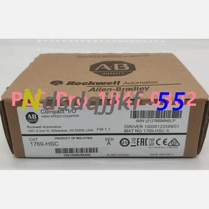 1PCS New Allen-Bradley 1769-HSC CompactLogix High-Speed Counter Module Fast ship - Picture 1 of 4