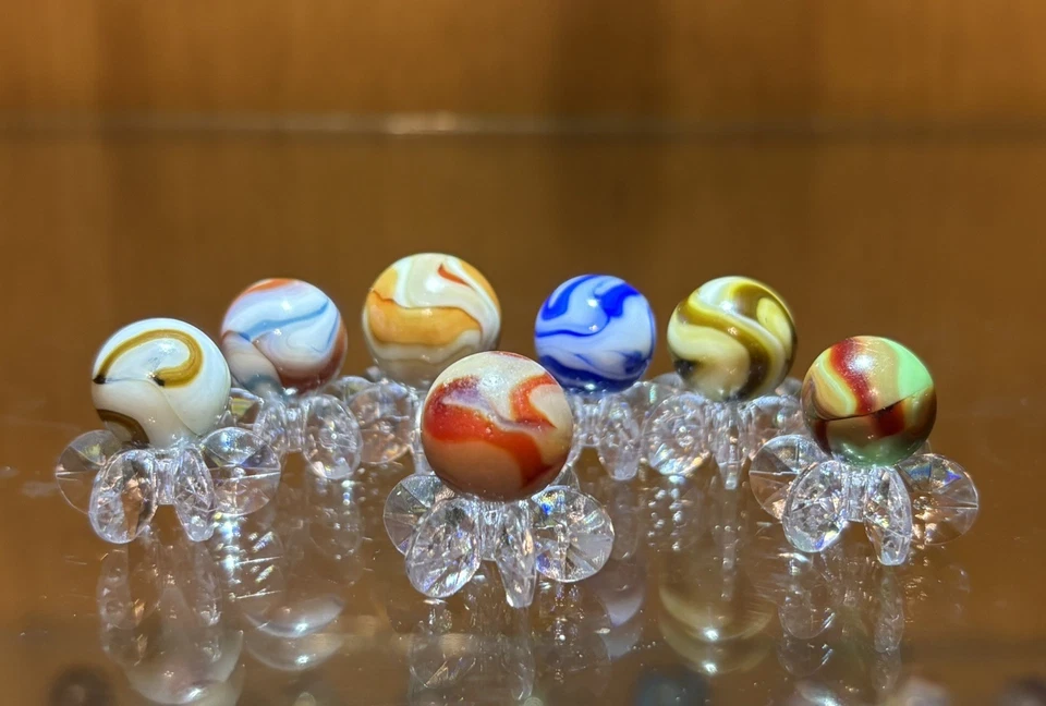 Vintage Marbles.  Outstanding West Virginia Swirls!   💥🔥💥 - Image 1 of 4