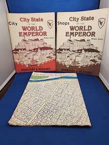 City State of the World Emperor Shops - Gremio de Jueces con Mapa D&D Rpg Fantasía - Imagen 1 de 24