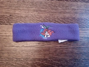 Vintage Disney Little Mermaid Headband Earmuffs Ariel 90s Y2K - Picture 1 of 4