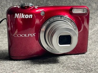 Nikon Coolpix L31 Digital Camera - Red - 16.1 MP, 5x Zoom - image 1 of 4