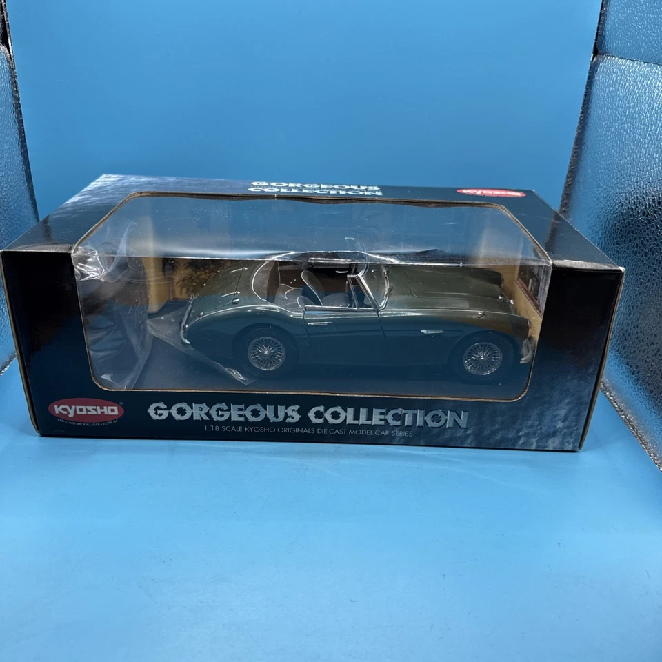 1/18 Kyosho Gorgeous Collection Austin Healey 3000MK-II (Green). No. 08142G Rare - Image 1 of 4