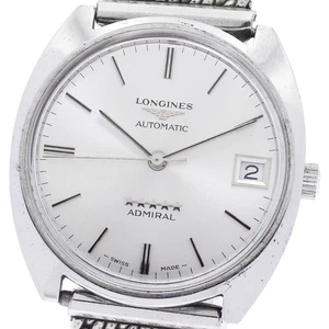 LONGINES Admiral 5 Star Date Silver Dial Automatic Men's Watch_917220 - Picture 1 of 6