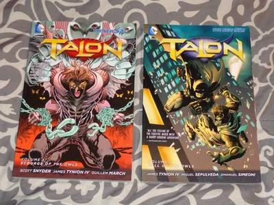 Talon Vol. 1 & 2  TPB  New 52  Complete Series -  DC Comics - Image 1 of 2