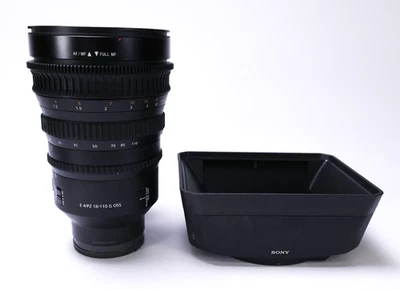 Sony E 18-110mm F/4 E PZ G OSS G-Series Video / Cine Lens - Image 1 of 4