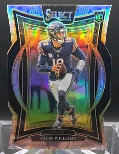 2024 Select Football Concourse Level Caleb Williams Silver Die Cut Prizm RC-Bear - Picture 1 of 2