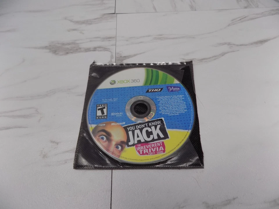 You Don't Know Jack Irreverent Trivia Xbox 360 Video Game Multiplayer - Image 1 of 1