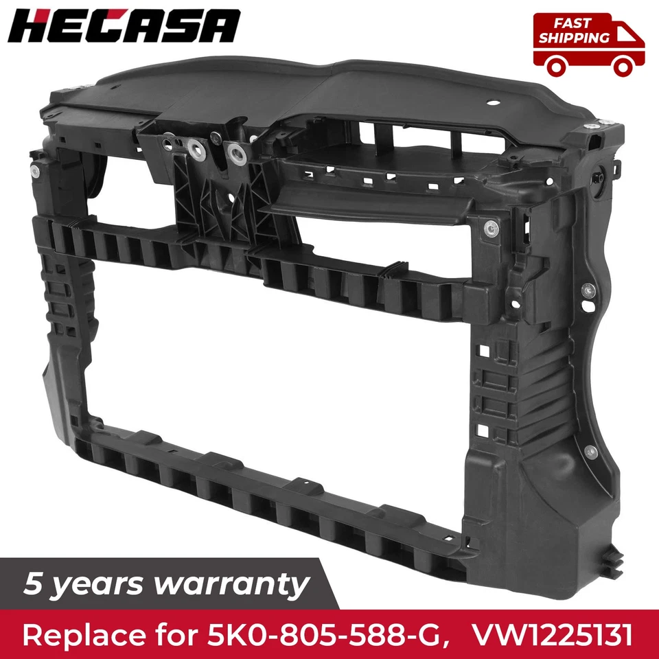 Radiator Support Assembly For 2011 Volkswagen Jetta 2010-2014 Golf #VW1225131 - Imagem 1 de 4