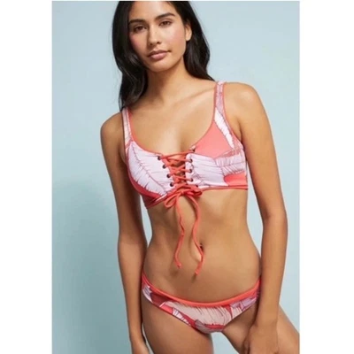(TOP) Maaji Cayenne Dazzling Reversible Bikini Top.   NWT. Medium. - Image 1 of 4