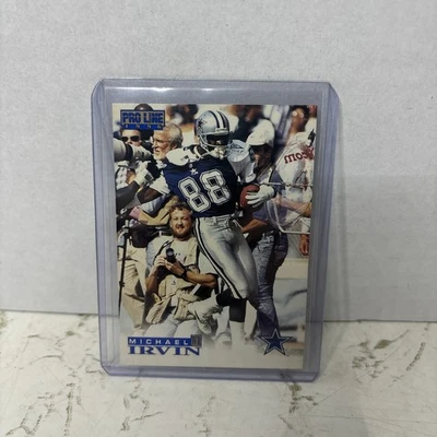 Michael Irvin 1996 Pro Line  #90- Dallas  Cowboys - Image 1 of 2
