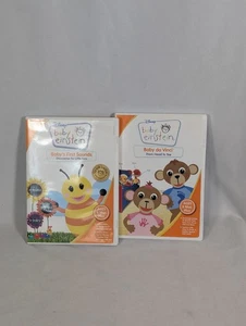 Baby Einstein ~ First Sounds~ Baby da Vinci ~ 2 DVD Lot - Imagen 1 de 4