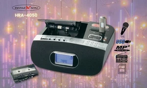 Reflexion HRA-4050 Retro Kassetten Player / UKW/MW Radio mit USB/SD/AUX Encoding - Bild 1 von 4