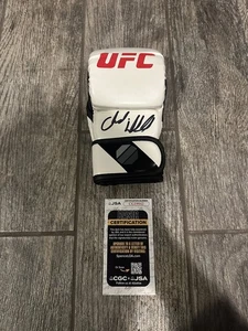 CHUCK LIDDELL SIGNED UFC GLOVE JSA COA MMA AUTOGRAPHED FIGHTER LEGEND ICEMAN - Picture 1 of 2