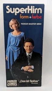 SuperHirn Parker Form + Farbe 1978 Brettspiel Gesellschaftsspiel Strategie - Bild 1 von 5