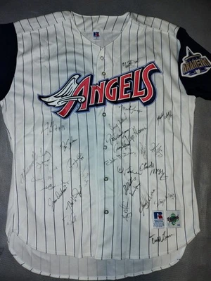 Team Signed Anaheim Angels 1997 Jersey  - Image 1 of 4