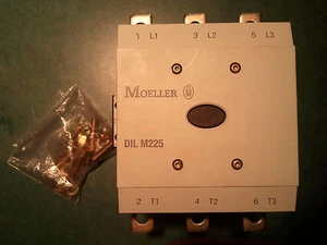 MOELLER DILM225/22 (ra250) **NUOVO CON SCATOLA** eaton 110-250AC/DC - Foto 1 di 3