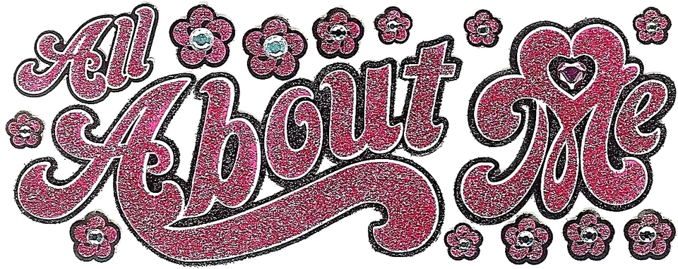 Jolee's Boutique Dimensional Stickers - ALL ABOUT ME Title Wave - 15 pcs - Image 1 of 1