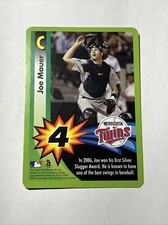2007 MLB Trade Up Baseball Card From Game Single Card Joe Mauer
