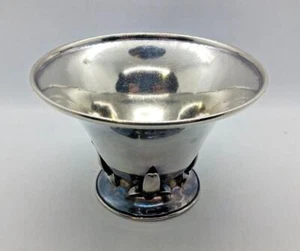 1940s Carl Poul Petersen Sterling Silver Footed Bowl - Picture 1 of 7